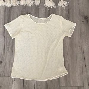 Beautiful lace American apparel top
